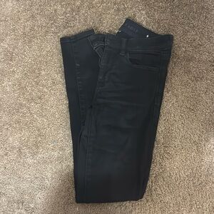 American eagle jeans, black, skinny jean, 2 regular